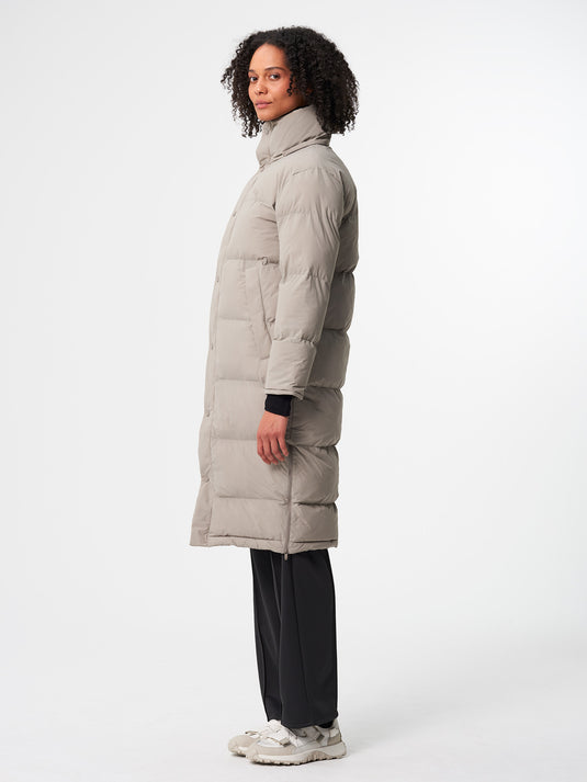 Pinqponq Puffy Parka - Cement Taupe (Female) Vatertagsangebot