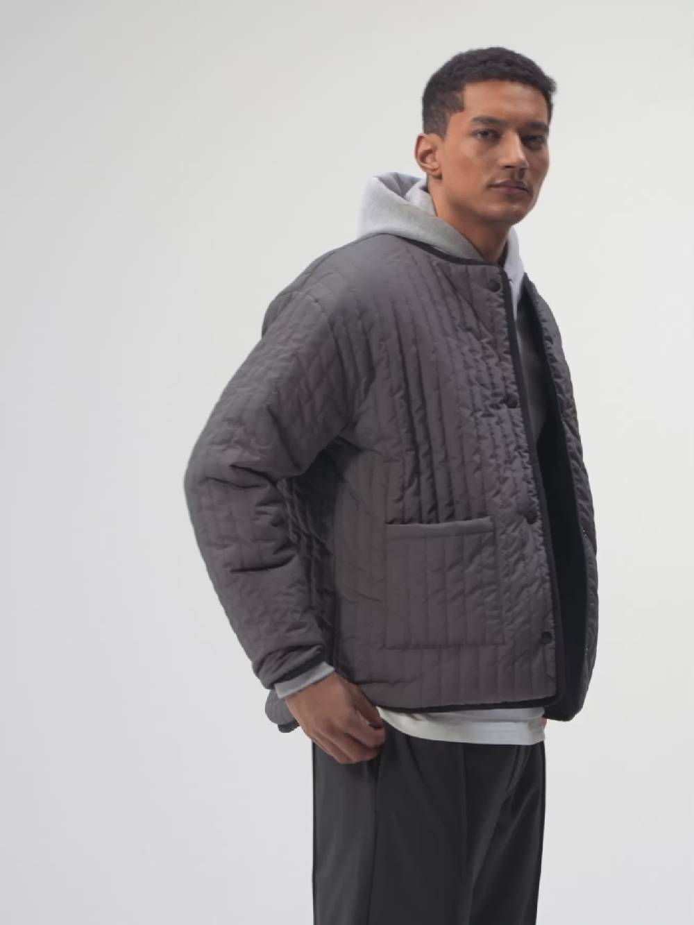 Pinqponq Reversible Jacket - Tune Black (Unisex) Online Outlet