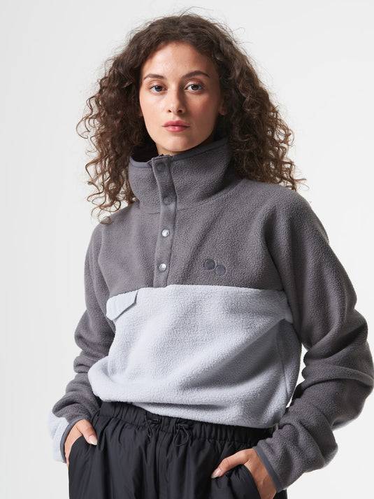 Pinqponq Fleece Pullover - Tune Graphite (Unisex) Zeitlich begrenztes Angebot