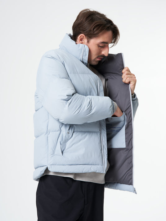 Pinqponq Puffer Jacket - Iced Grey (Unisex) Exklusive Angebote