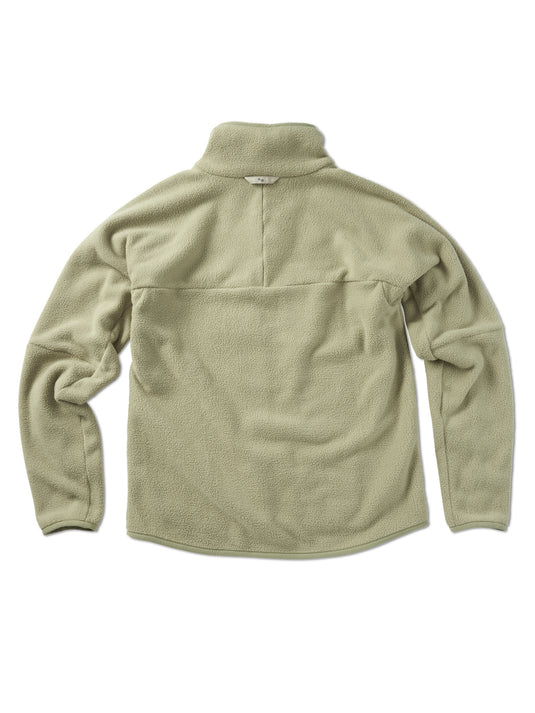 Pinqponq Fleece Pullover - Reed Olive (Unisex) Große Rabatte
