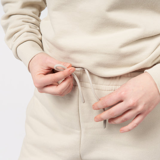 Pinqponq Sweatshort - Cliff Beige (Unisex) Bestseller