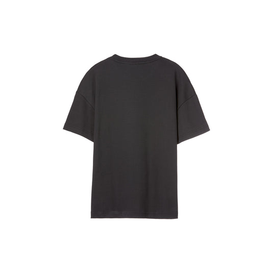Pinqponq T-Shirt - Peat Black Yin Yang (Unisex) Begrenzte Freigabe