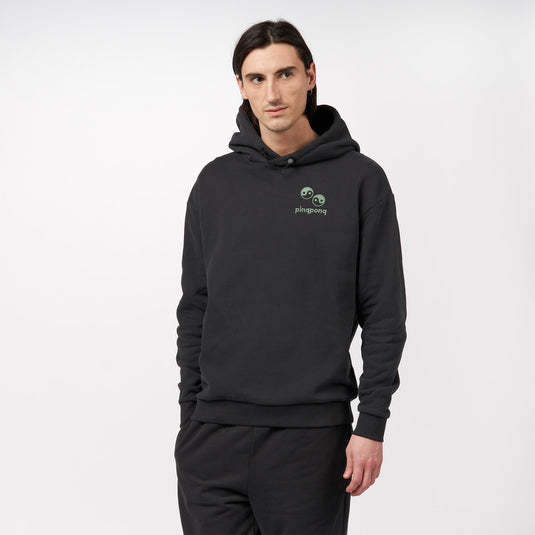 Pinqponq Hoodie - Peat Black Yin Yang (Unisex) JETZT KAUFEN