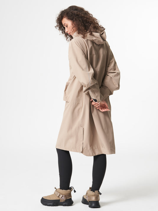 Pinqponq Aestech Rain Parka - Caramel Khaki (Unisex) 50% Rabatt für begrenzte Zeit