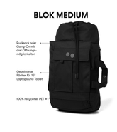 Pinqponq Blok Medium - Construct Black Bis zu 65% Rabatt