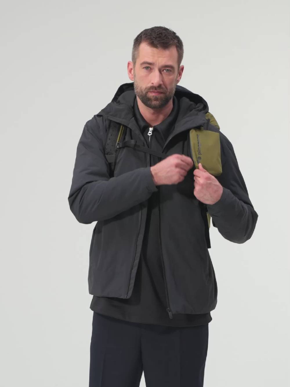 Pinqponq Komut Medium - Solid Olive Blitzverkäufe