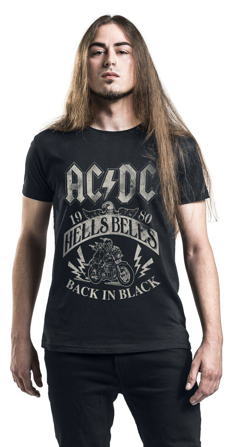 EMP "Hells Bells 1980" T-Shirt schwarz von AC/DC Räumungsverkauf