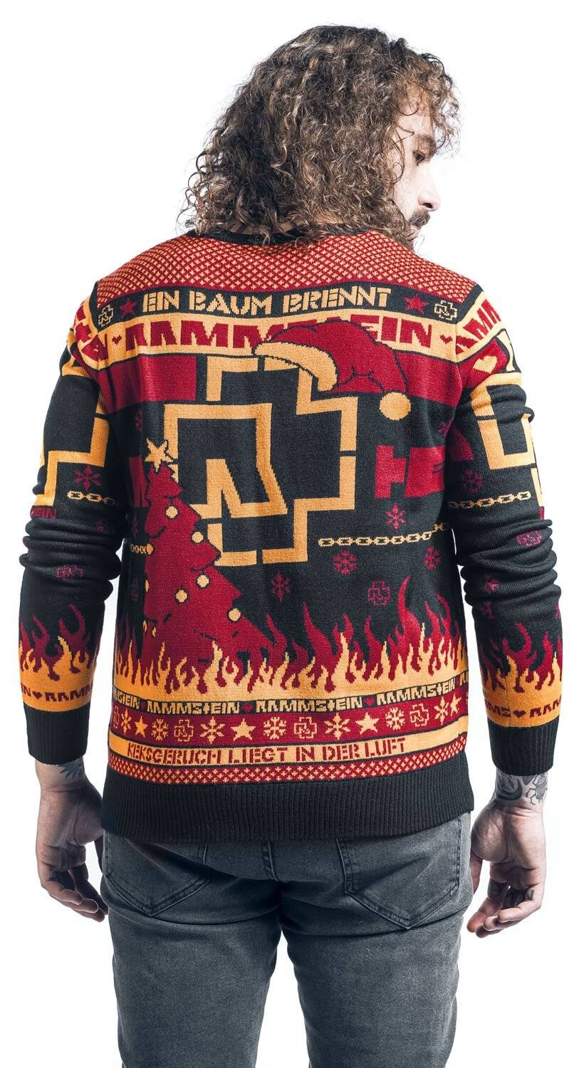 EMP "Holiday Sweater 2020" Weihnachtspullover multicolor von Rammstein Riesige Ersparnisse