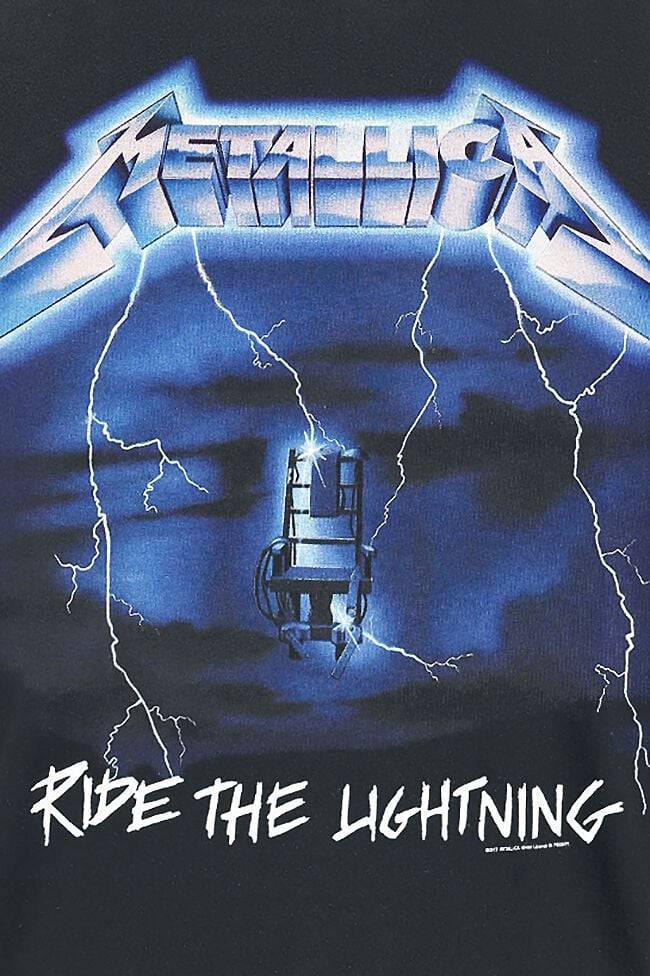 EMP "Ride The Lightning" T-Shirt schwarz von Metallica Tiefpreis