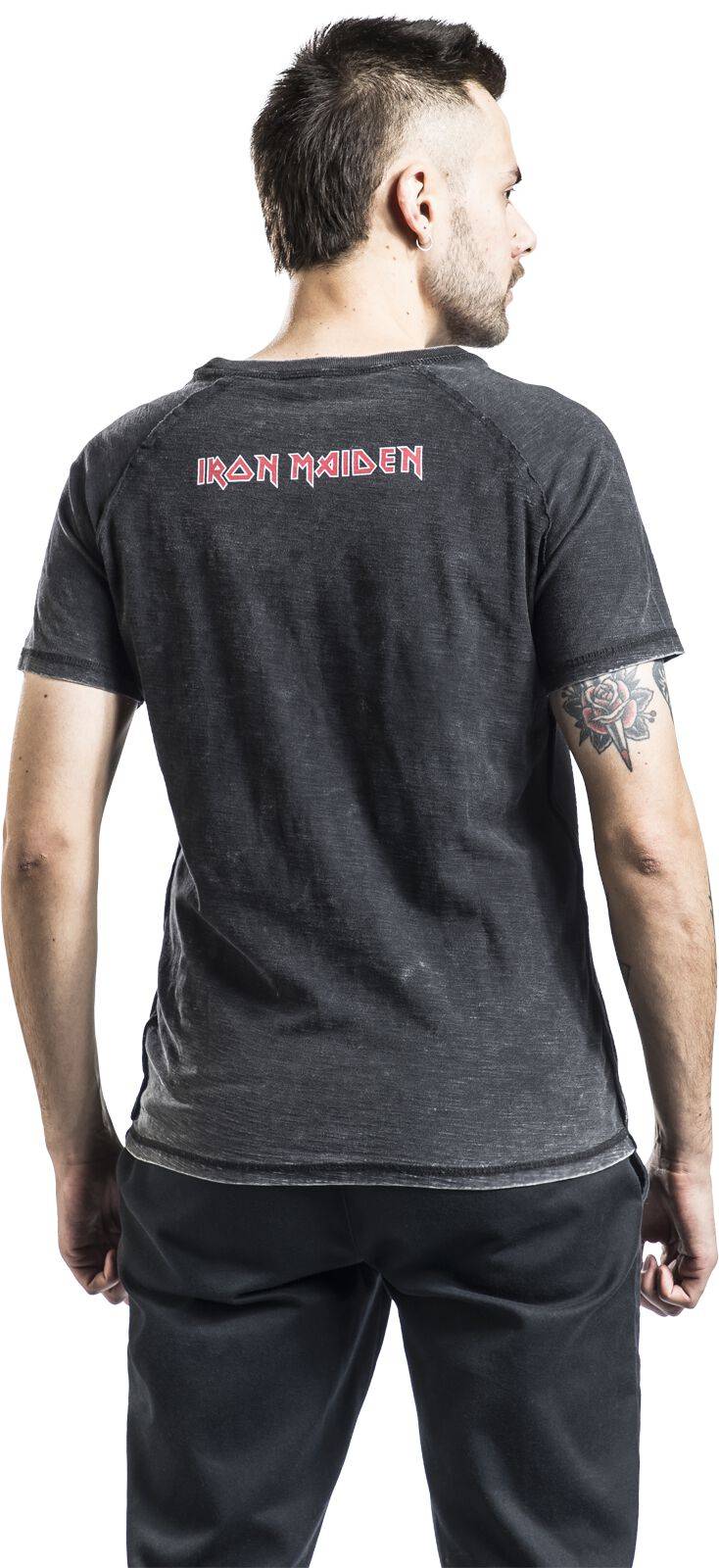 EMP "EMP Signature Collection" T-Shirt dunkelgrau/grau von Iron Maiden Wochenangebot