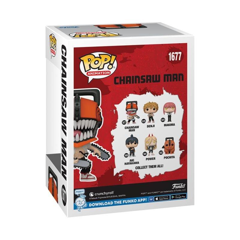 EMP "Chainsaw Man (Chase Edition möglich!) Vinyl Figur 1677" Funko Pop! multicolor von Chainsaw Man JETZT KAUFEN