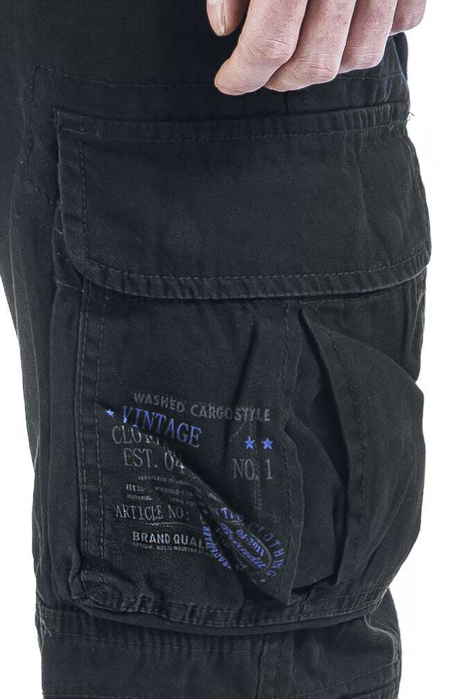 EMP "Pure Vintage Trousers" Cargohose schwarz von Brandit Rabatte dieses Monats