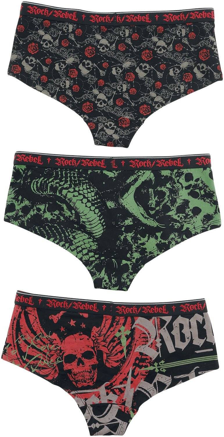 EMP Panty schwarz von Rock Rebel by EMP Outlet