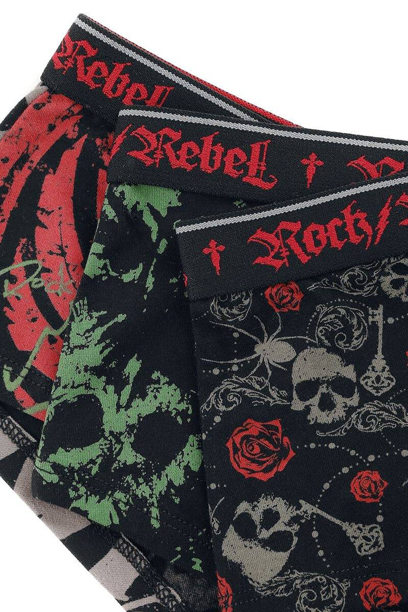 EMP Panty schwarz von Rock Rebel by EMP Outlet