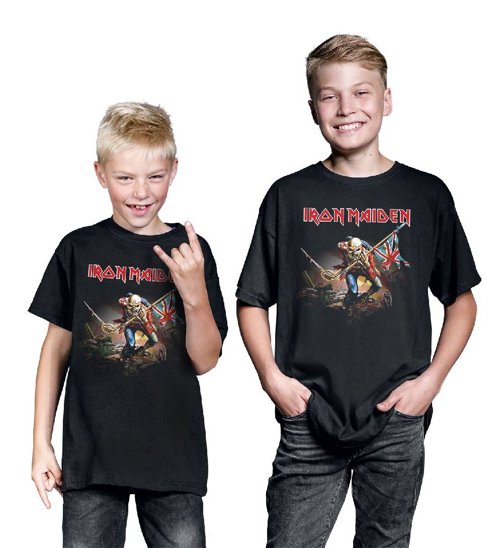 EMP "Kids - Trooper" T-Shirt schwarz von Iron Maiden Verkauf