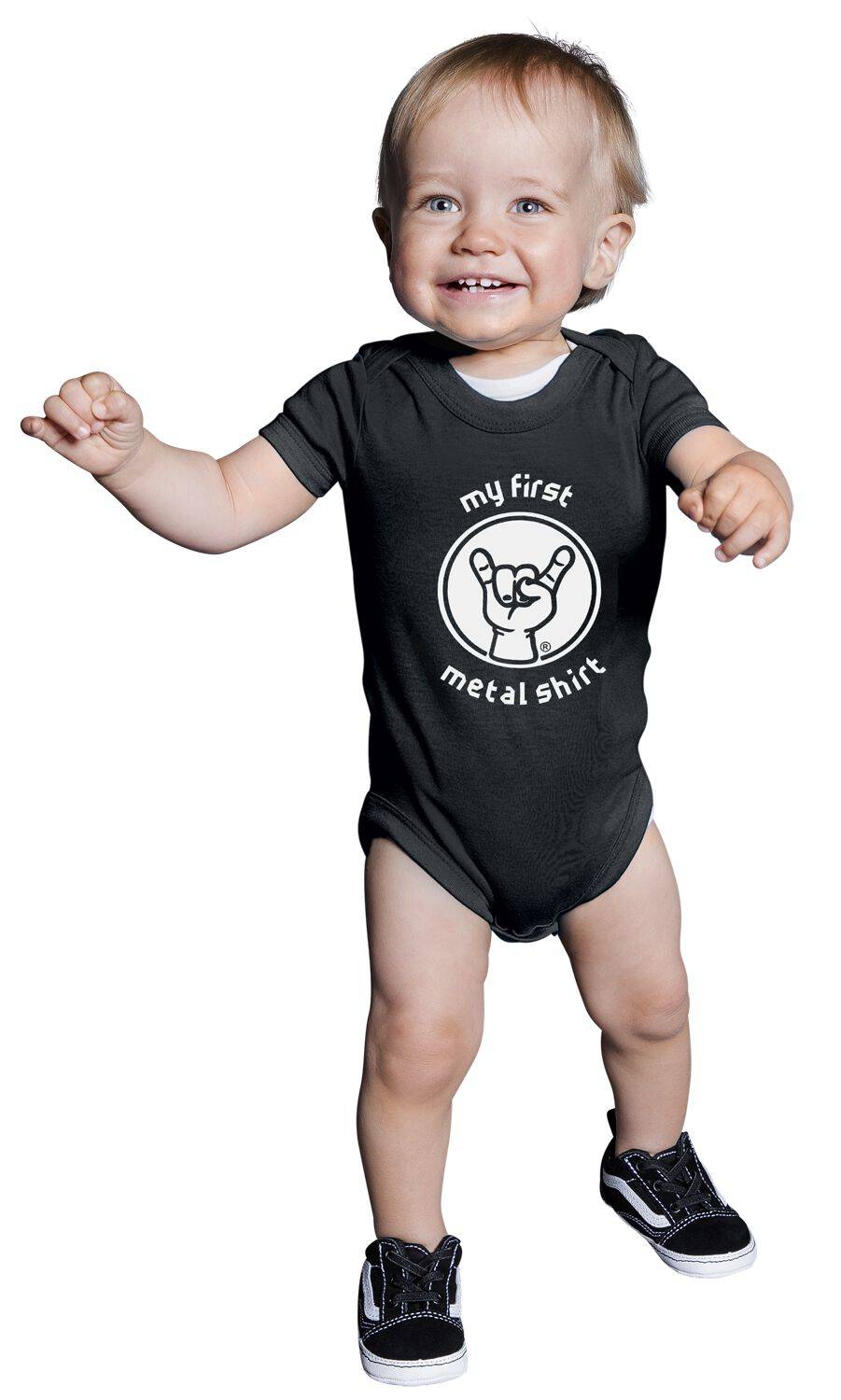 EMP "My First Metal Shirt" Body schwarz von Metal Kids Hotsell