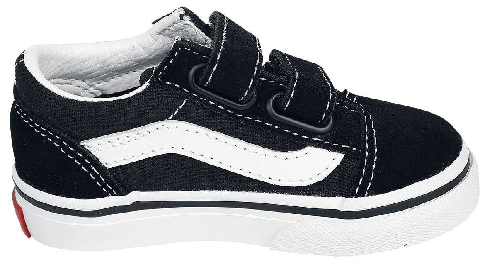 EMP "TD Old Skool V" Kinder Sneaker schwarz/weiß von Vans Kids Schlussverkauf