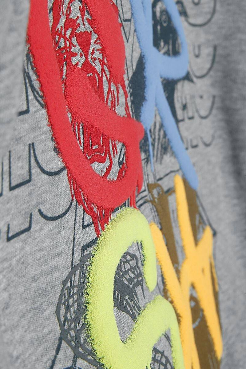 EMP "Häuser" Sweatshirt hellgrau von Harry Potter Günstiger Verkauf