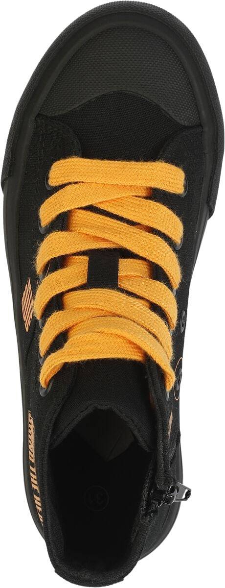 EMP "Glurak - Bring The Heat" Kinder Sneaker schwarz von Pokémon Kostenloser Versand
