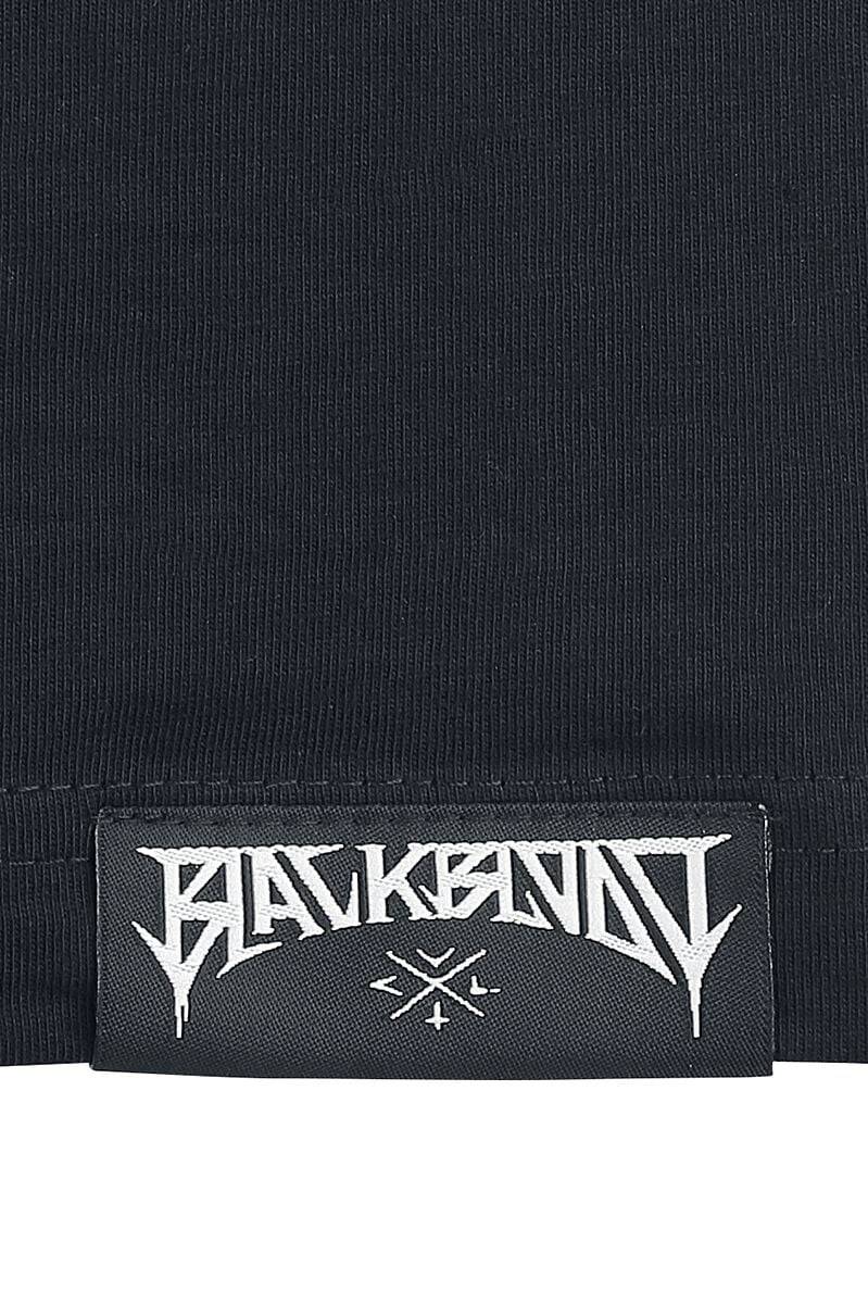 EMP "Witchboard" Top schwarz von Black Blood by Gothicana Sonderangebot