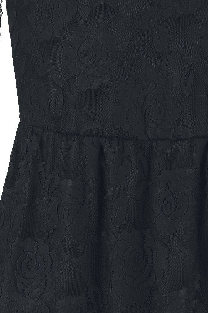 EMP "Lace Dress" Kurzes Kleid schwarz von Gothicana by EMP Online Shopping