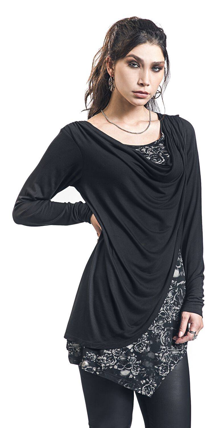 EMP Langarmshirt schwarz von Black Premium by EMP Black Friday