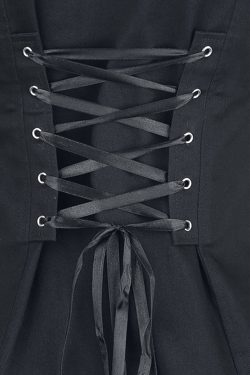 EMP Weste schwarz von Gothicana by EMP Heißer Verkauf