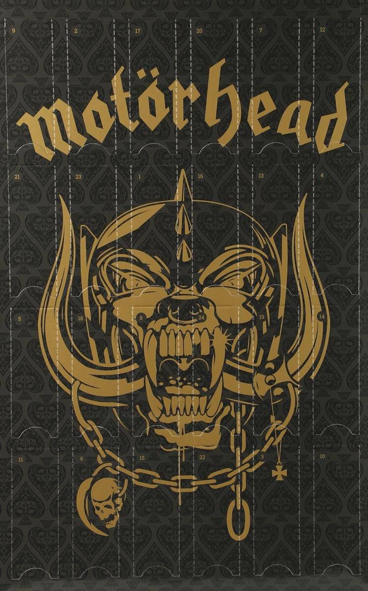 EMP "Socken-Adventskalender" Adventskalender multicolor von Motörhead Blitzangebot