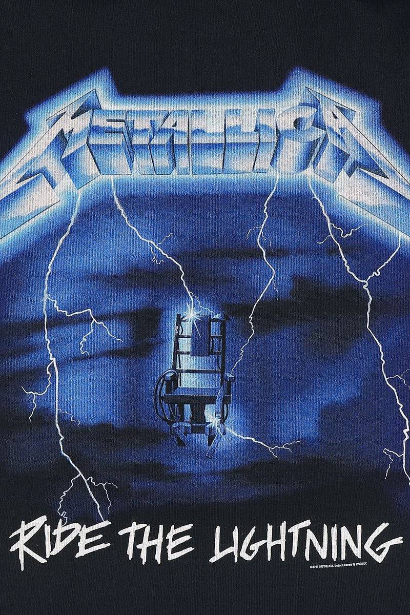 EMP "Ride The Lightning" Kapuzenjacke schwarz von Metallica Neuheiten