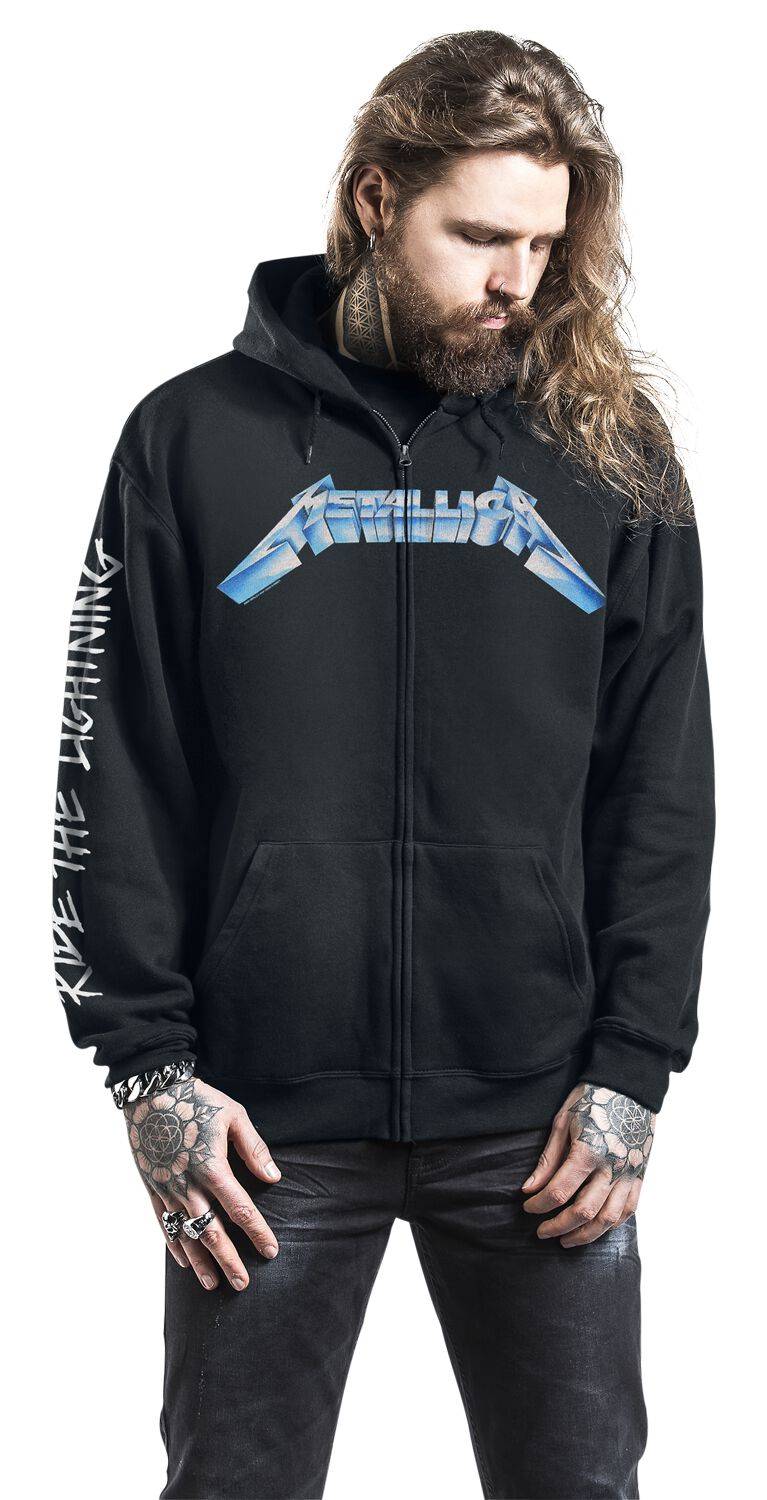 EMP "Ride The Lightning" Kapuzenjacke schwarz von Metallica Neuheiten