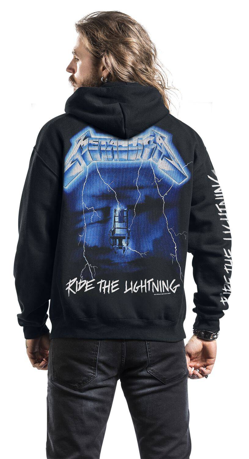 EMP "Ride The Lightning" Kapuzenjacke schwarz von Metallica Neuheiten