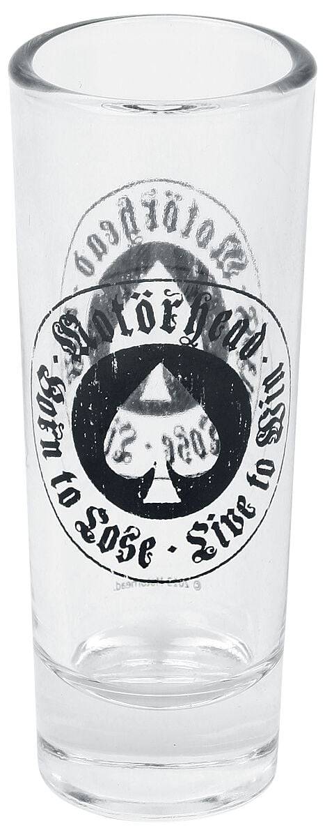 EMP "Motörhead Logo" Schnapsglas-Set klar von Motörhead Bis zu 50% Rabatt