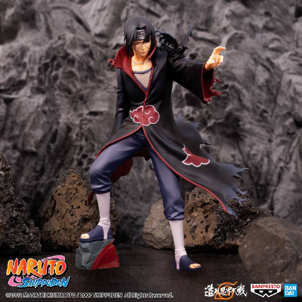 EMP "Shippuden - Banpresto - Uchiha Itachi (Colosseum Series)" Sammelfiguren multicolor von Naruto Super Rabatt