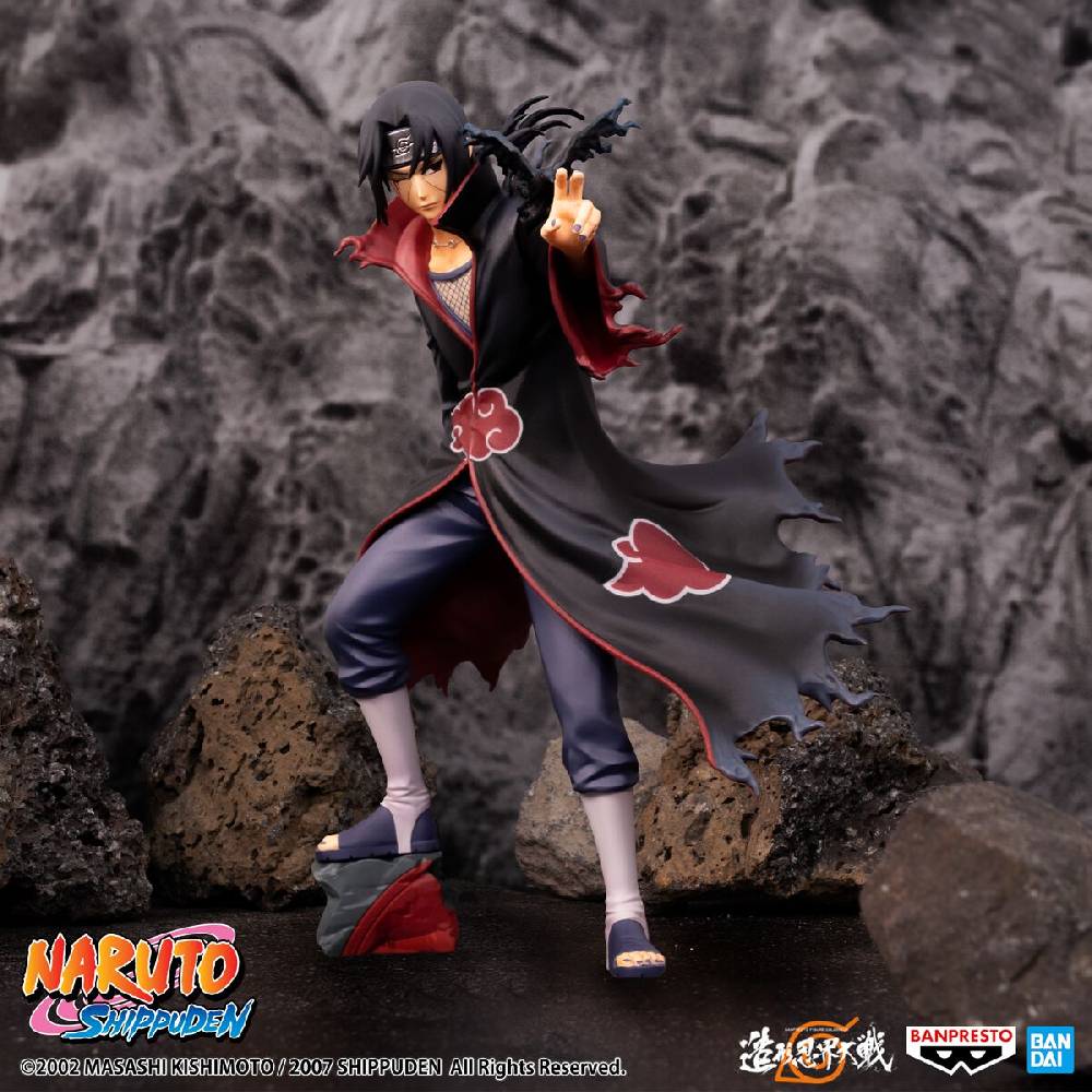 EMP "Shippuden - Banpresto - Uchiha Itachi (Colosseum Series)" Sammelfiguren multicolor von Naruto Super Rabatt