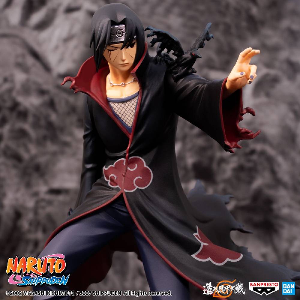 EMP "Shippuden - Banpresto - Uchiha Itachi (Colosseum Series)" Sammelfiguren multicolor von Naruto Super Rabatt