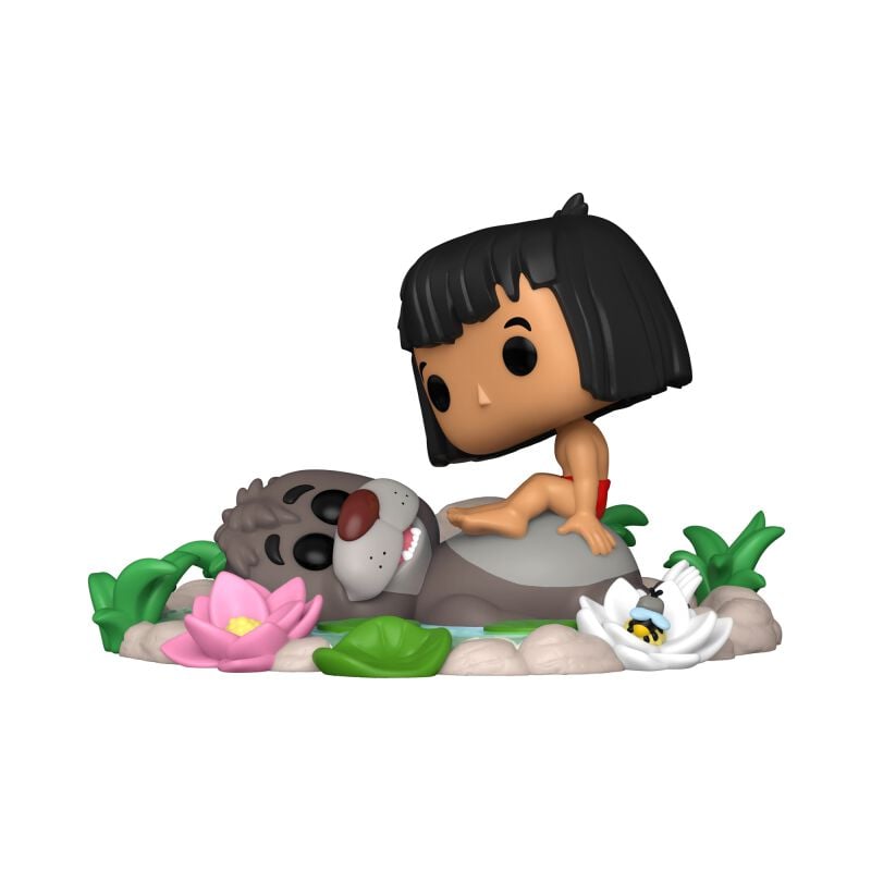 EMP "Baloo & Mowgli (Pop! Moment) Vinyl Figur 1490" Funko Pop! multicolor von Das Dschungelbuch Riesige Rabatte