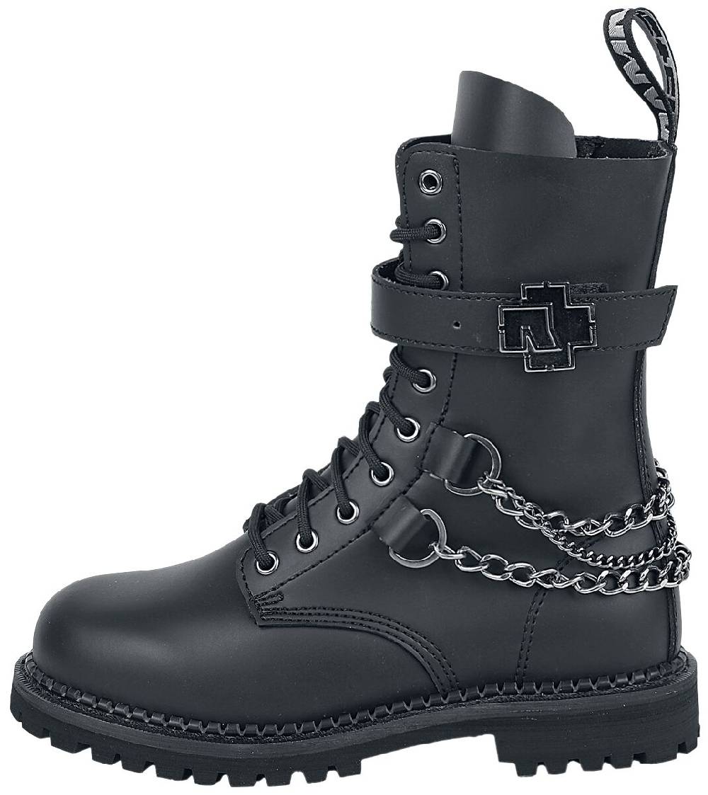 EMP "Logo" Boot schwarz von Rammstein Clearance-Verkauf