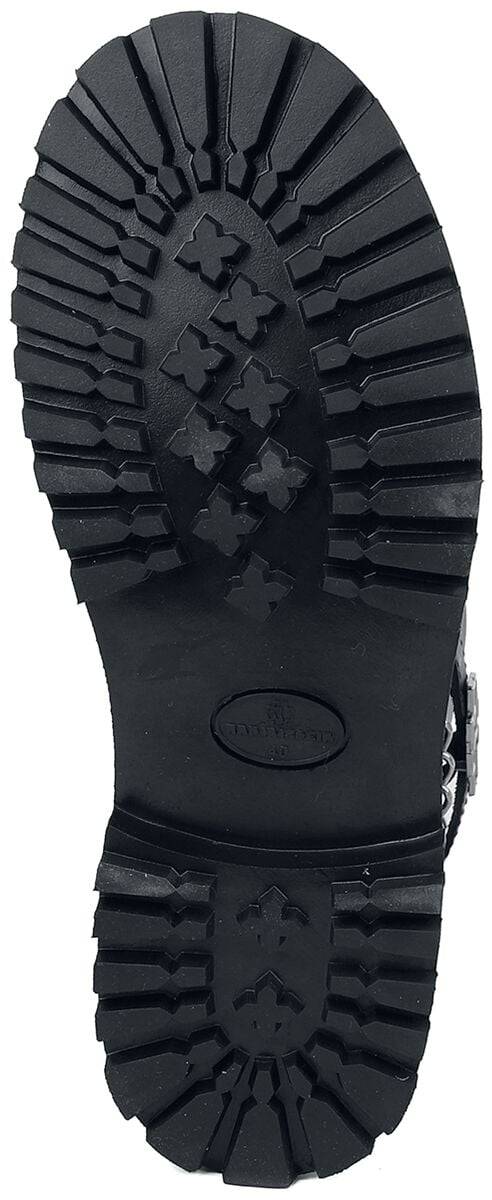 EMP "Logo" Boot schwarz von Rammstein Clearance-Verkauf