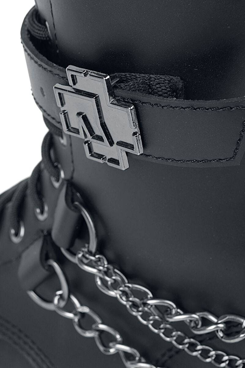 EMP "Logo" Boot schwarz von Rammstein Clearance-Verkauf