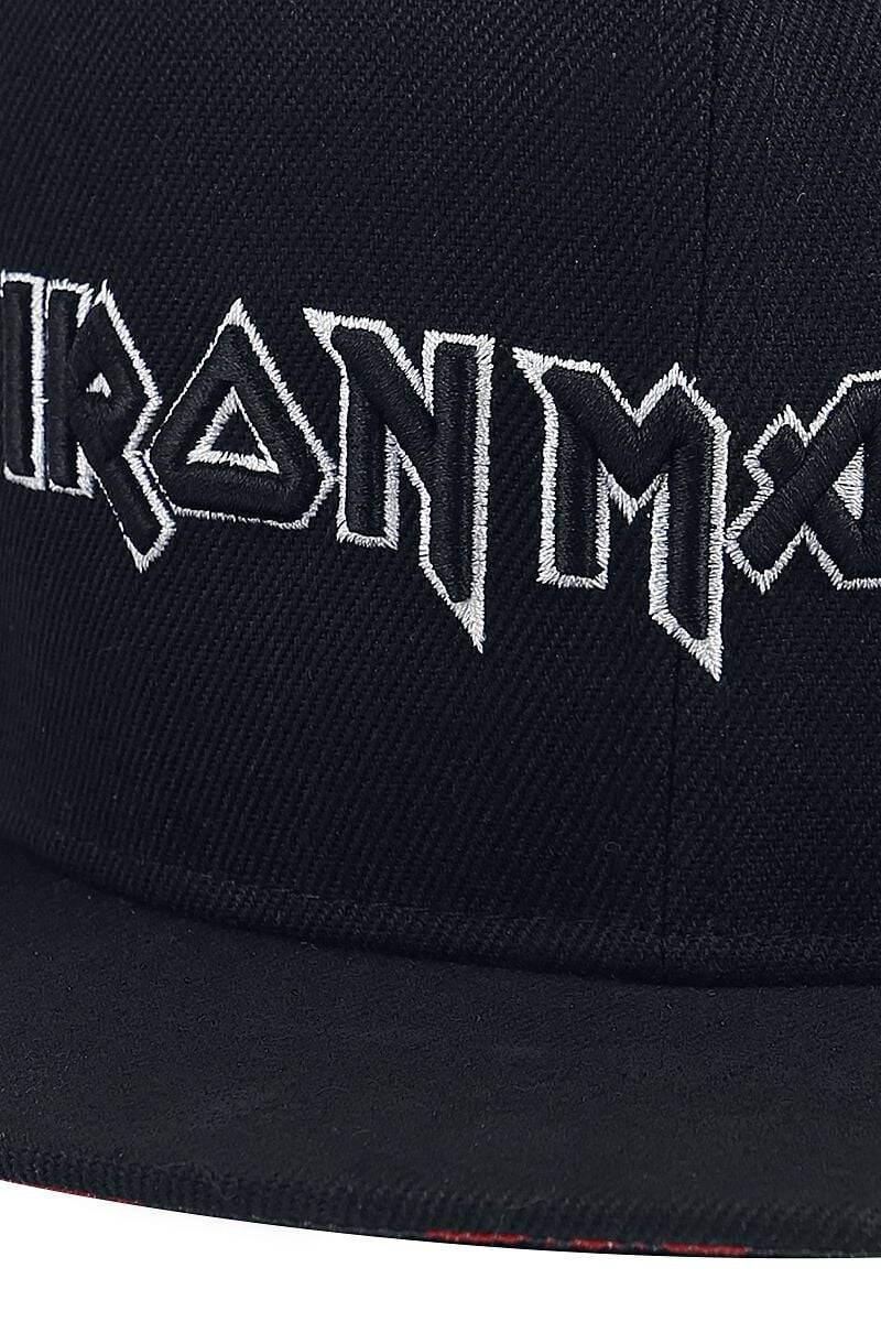 EMP "Logo" Cap schwarz von Iron Maiden Kostenloser Versand international