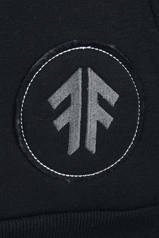 EMP "EMP Signature Collection" Kapuzenpullover schwarz/grau von Amon Amarth zollfrei
