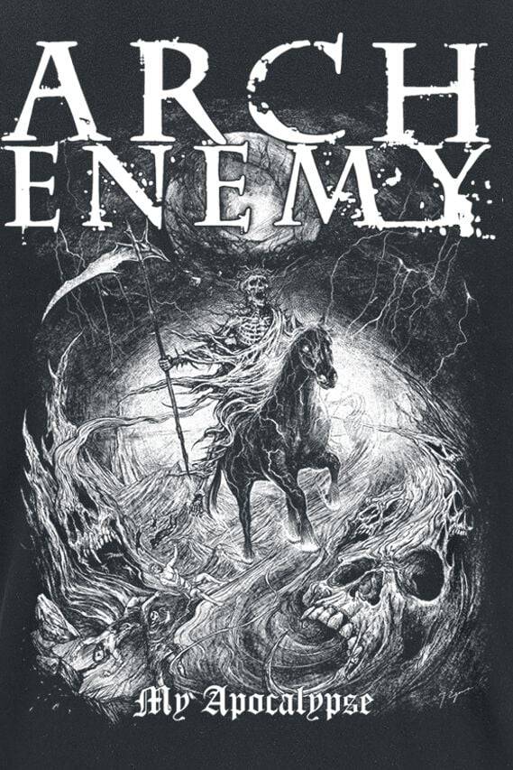 EMP "My Apocalypse" T-Shirt schwarz von Arch Enemy 50% Rabatt für begrenzte Zeit