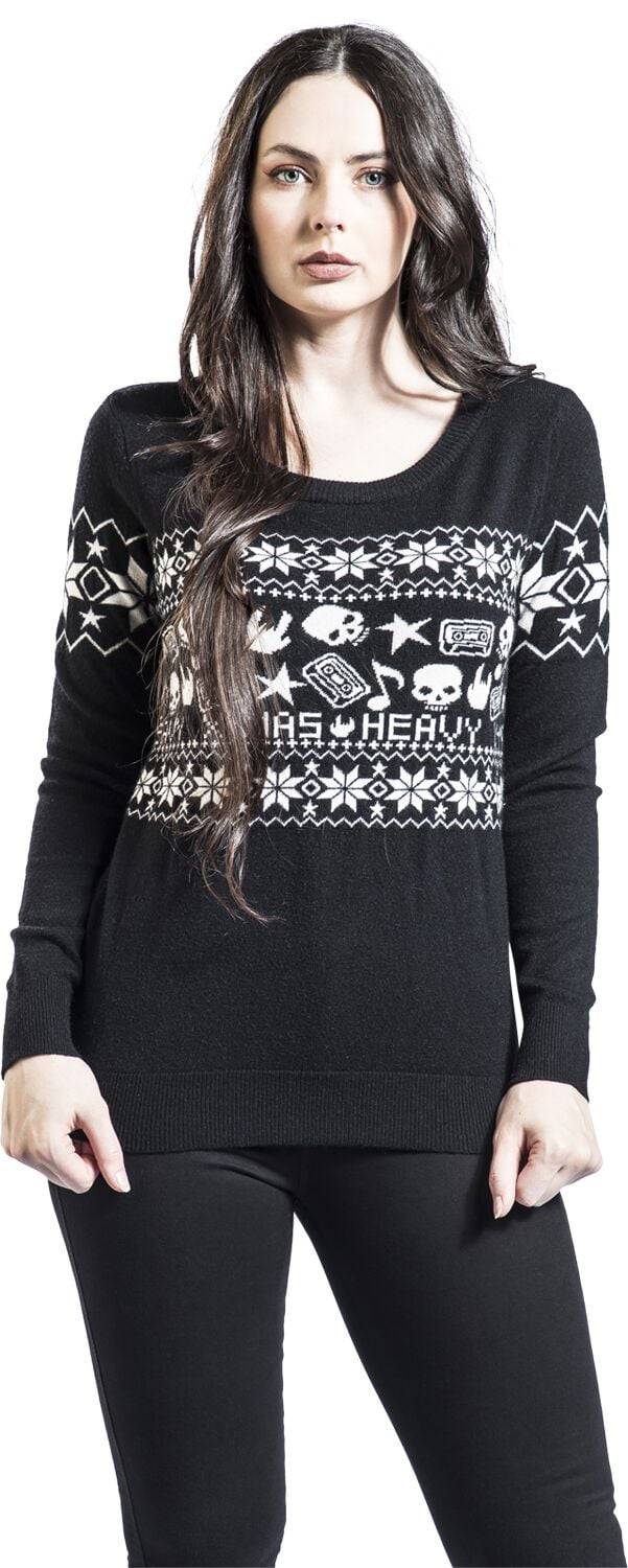 EMP Weihnachtspullover schwarz von EMP Special Collection Günstig kaufen