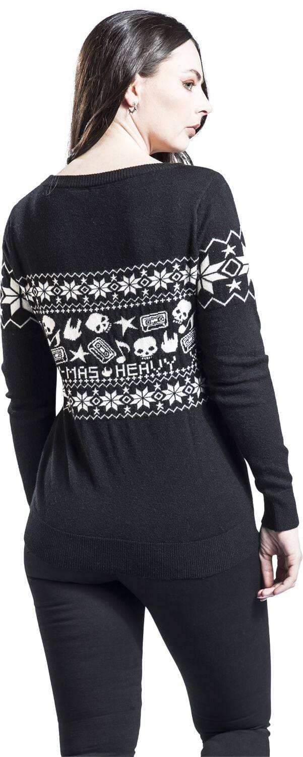 EMP Weihnachtspullover schwarz von EMP Special Collection Günstig kaufen