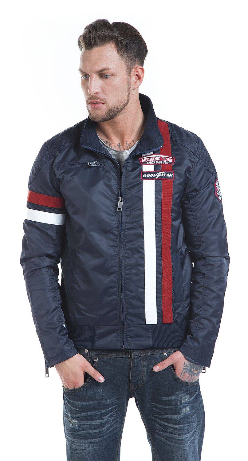 EMP "Indiana" Übergangsjacke navy von GoodYear Großer Ausverkauf