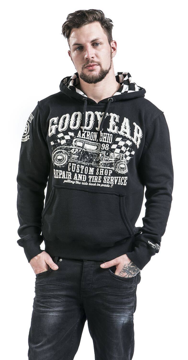 EMP "Pelham" Kapuzenpullover schwarz von GoodYear Online Shopping