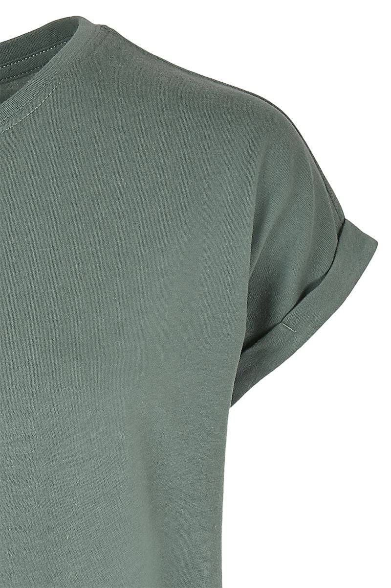 EMP "Ladies Extended Shoulder Tee" T-Shirt grün von Urban Classics Bis zu 65% Rabatt