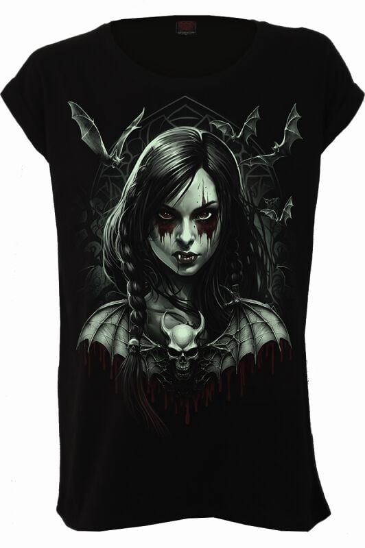 EMP "Hallow's Eve - Glow In The Dark" T-Shirt schwarz von Spiral 50% Rabatt mit kostenlosem Versand