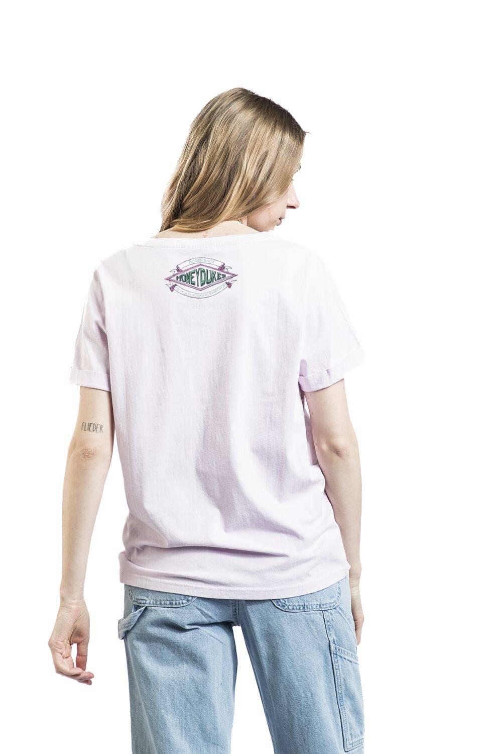 EMP "Honeydukes" T-Shirt rosa von Harry Potter Schlussverkauf